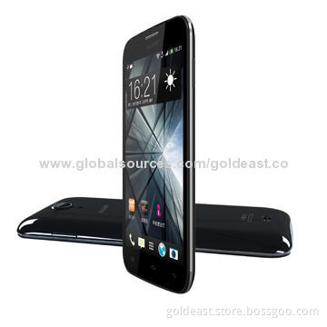 5.3-inch FWVGA LCD Smartphones, 480x854P, MTK6582 Quad-core 1.3GHz/1GB DDR + 4GB Storage/Android 4.2